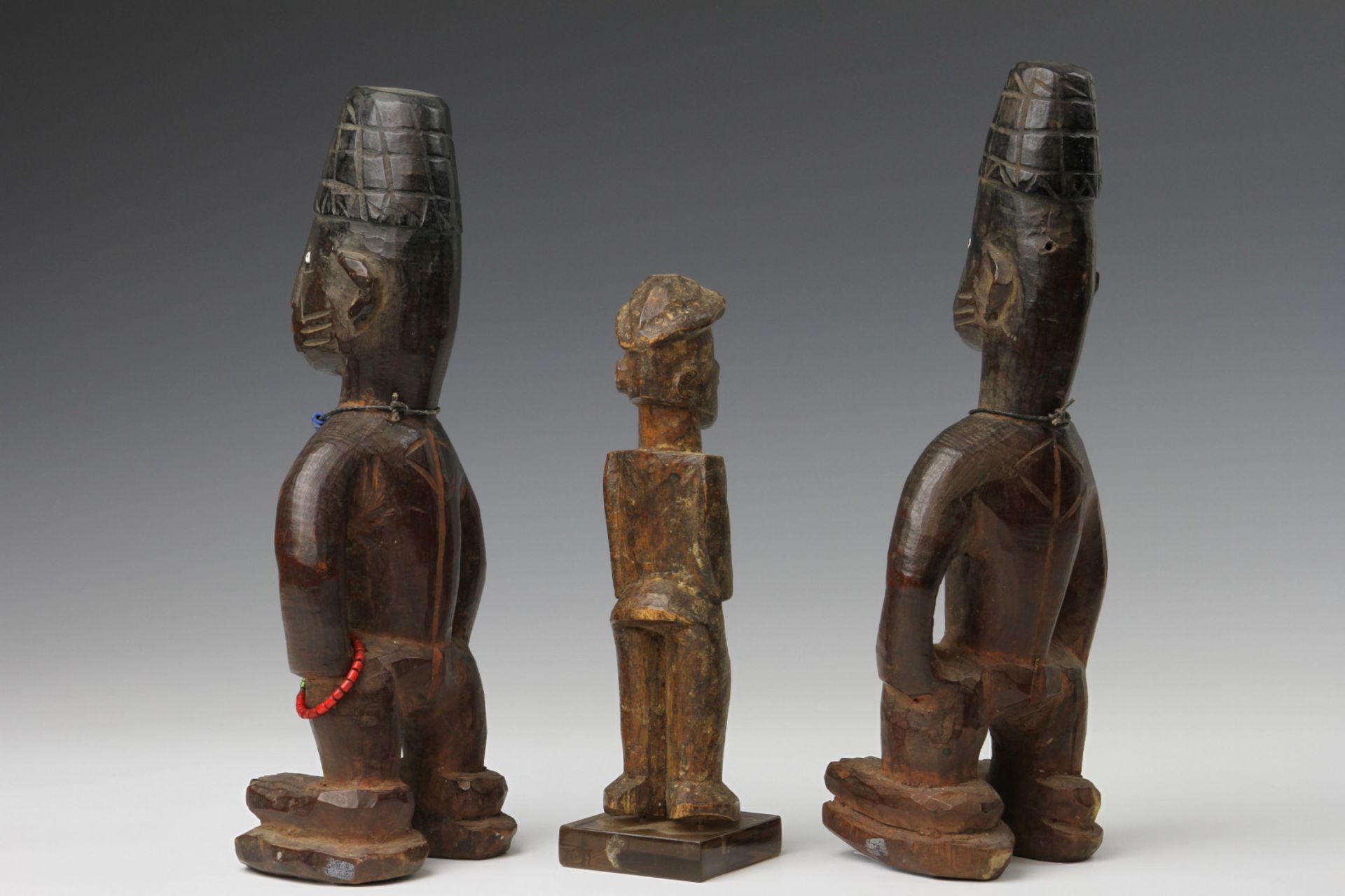 Burkina Faso, Lobi, small male figure - Image 2 of 10