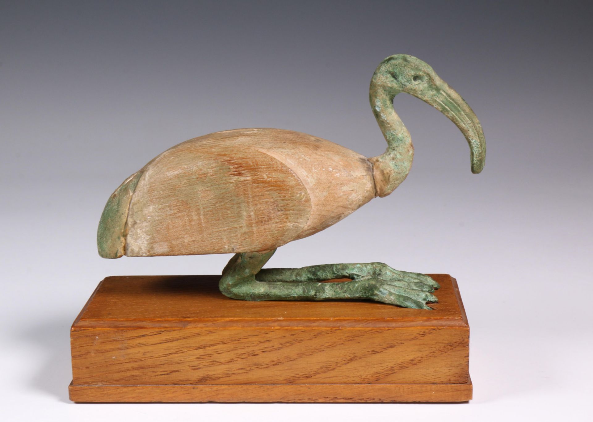 Egypt, sculpture of an Ibis, Ptolomeic period,