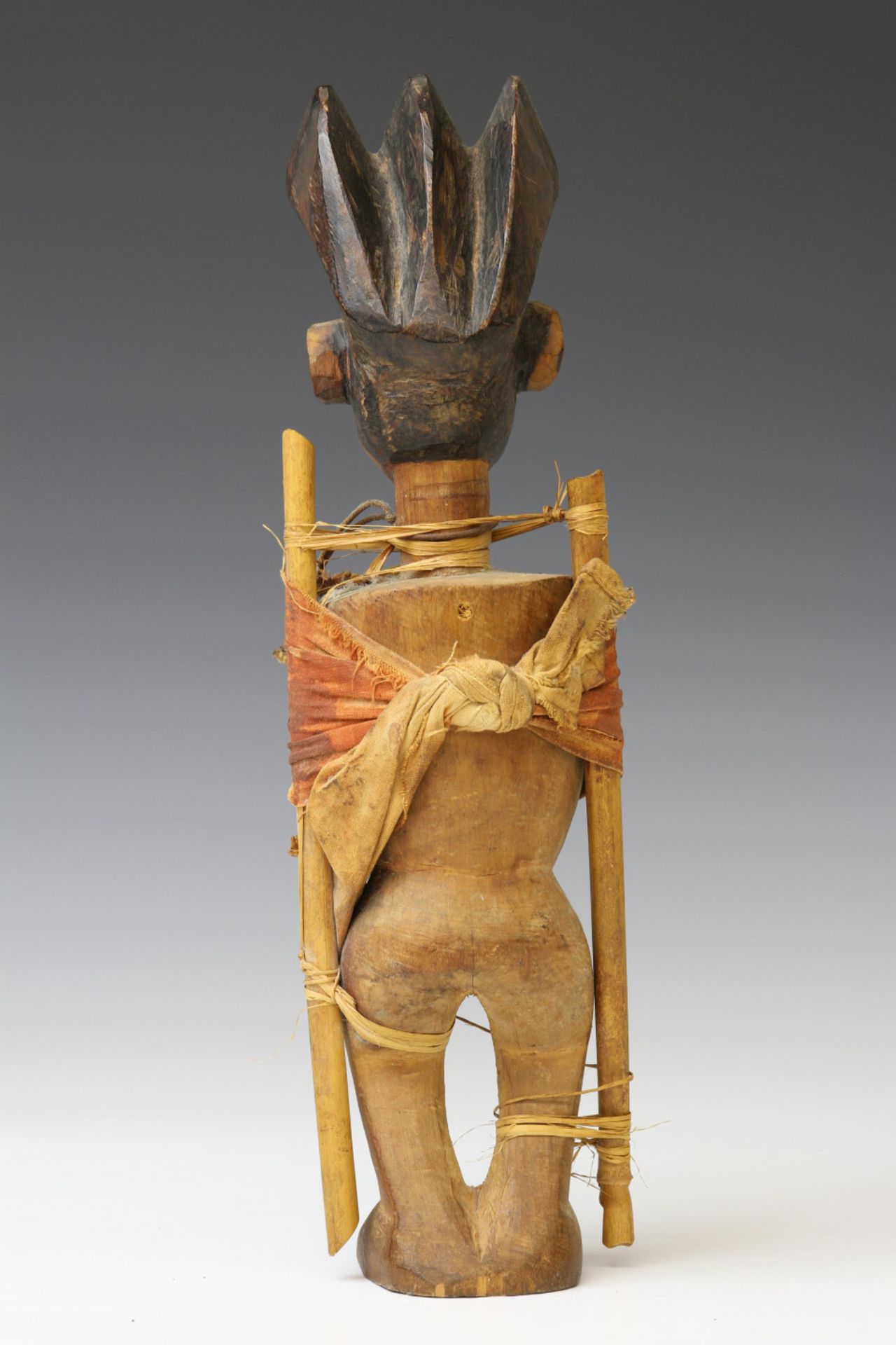 Bateke, standing protective figure - Image 3 of 3