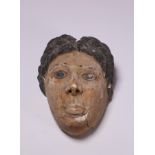 Egypt, stucco face mask, ca. 1st century