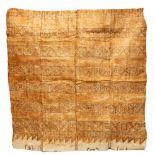 Samoa, a large bark cloth, tappa