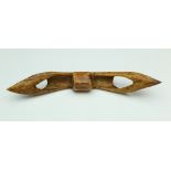 Papua Barat, Asmat, bone nose ornament, nufeti