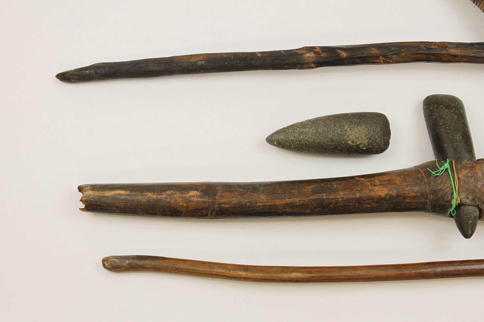 Papua, Asmat, two adzes and an axe - Image 8 of 8