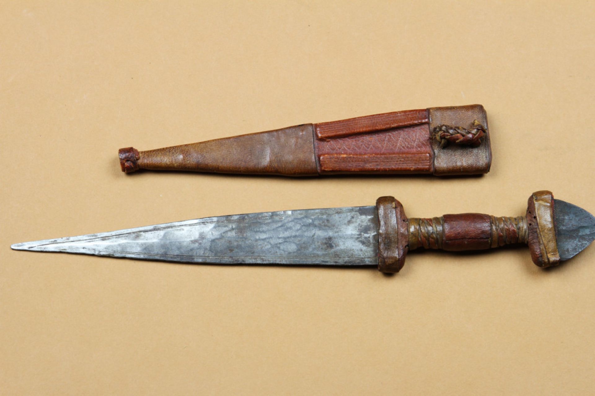 Sumatra, Aceh, a dagger, rencong, horn hilt andan African dagger - Image 2 of 10