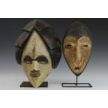 Two African masks.