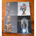 Christies, collection of fourteen auction catalgues 2002-2007