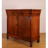 Mahoniehouten penantkast, Biedermeier,