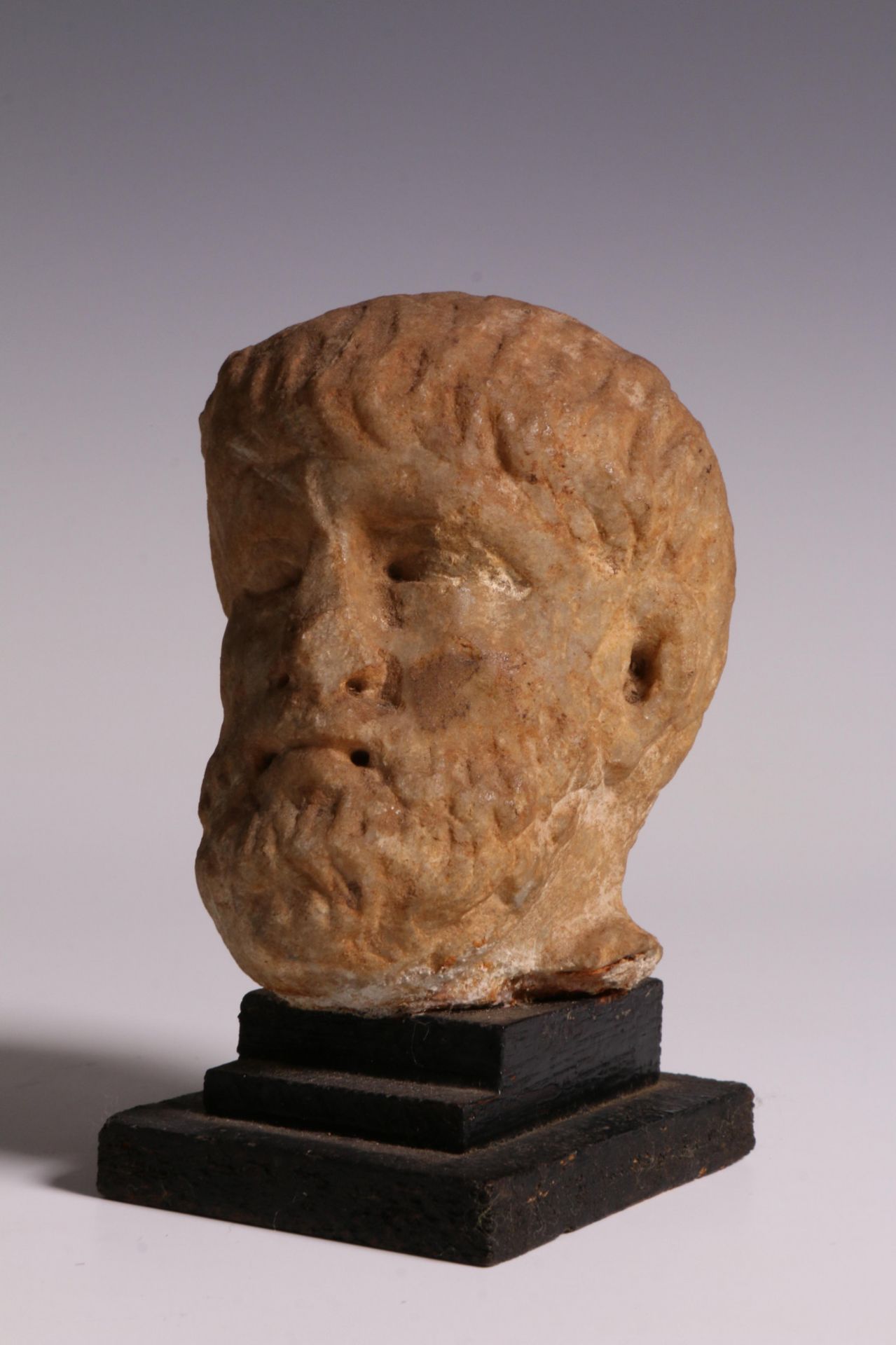 Roman fragment of a marble buste, 2nd-3rd century - Bild 5 aus 5