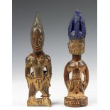 Nigeria, Yoruba, two Ibeji figures