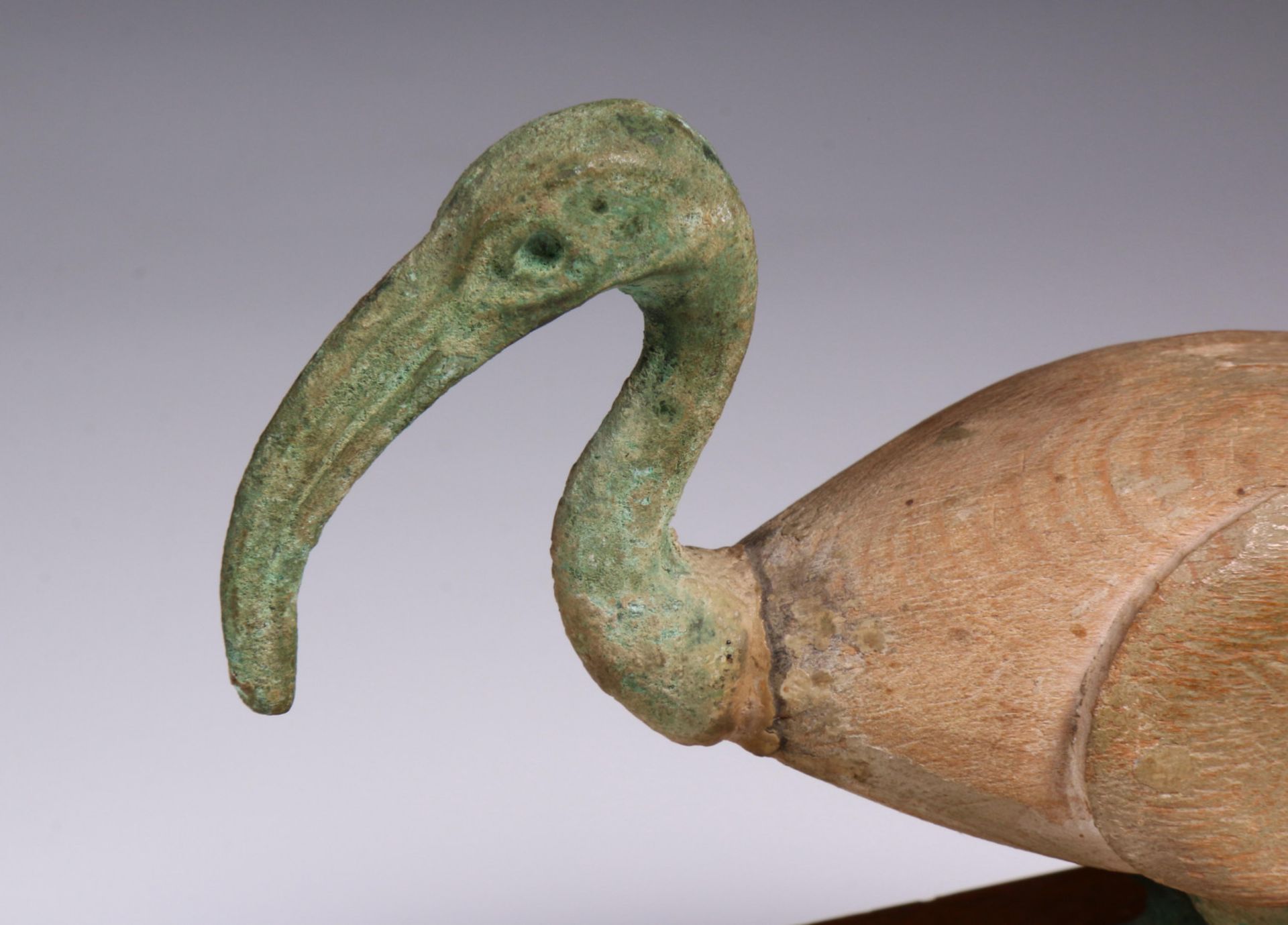 Egypt, sculpture of an Ibis, Ptolomeic period, - Image 6 of 9