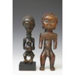 Two African figures