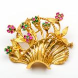 Gouden broche