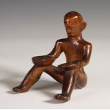 Philippines, Ifugao, small wooden ritual figure