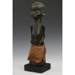 DRC., Bwaka Luntu, standing female figure,