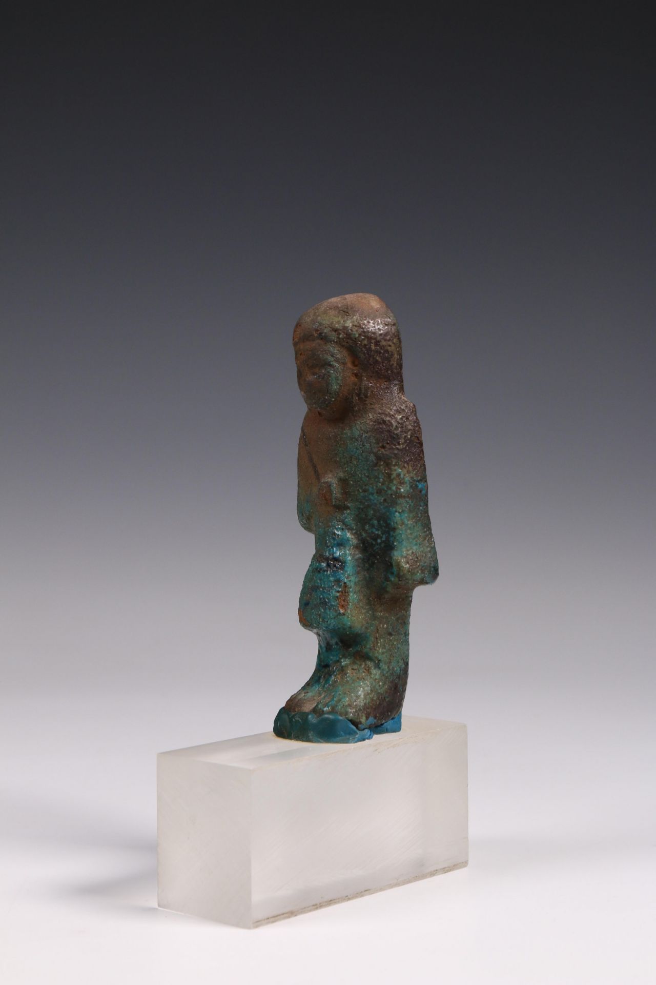 Egypt, faience guardian figure, Late New Kingdom, - Bild 7 aus 13