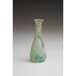 Roman glass bottle, 2nd-3rd century.