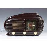 Bakelieten radio, Tesla type 'Talisman' 1953,