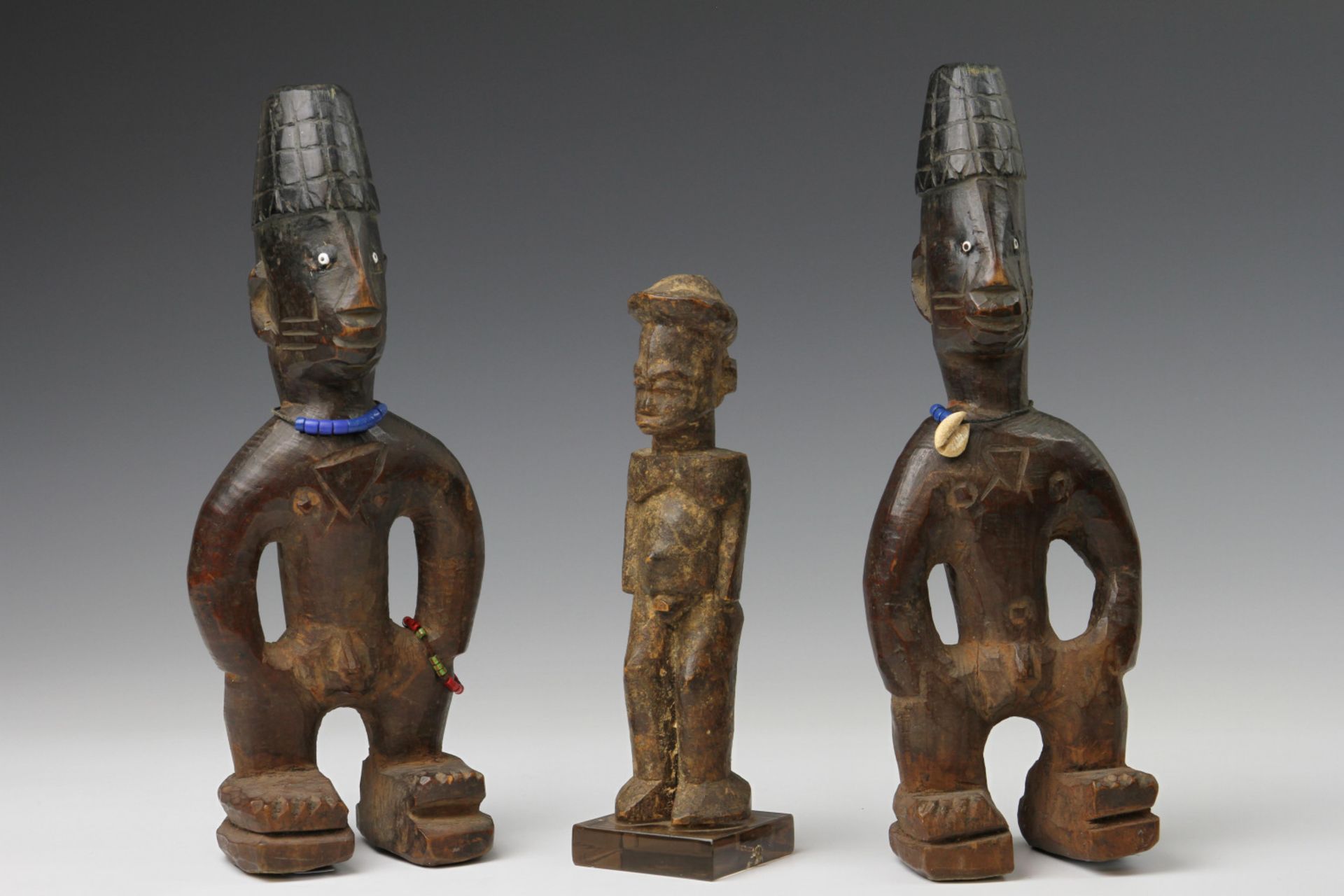 Burkina Faso, Lobi, small male figure