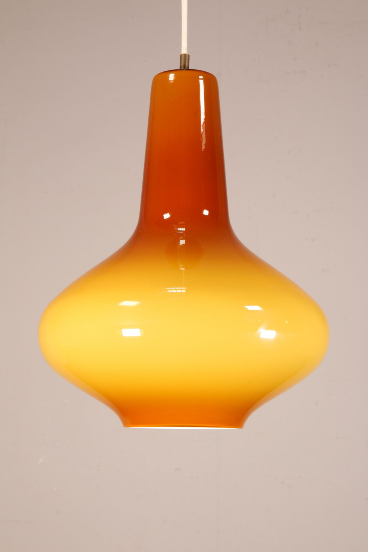Massimo Vignelli voor Venini, Italië, handgeblazen Muranoglazen hanglamp - Bild 2 aus 3