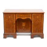 Engeland, mahoniehouten bureau, 19e eeuw,