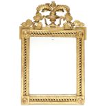 Spiegel in verguld houten lijst, Louis XVI.