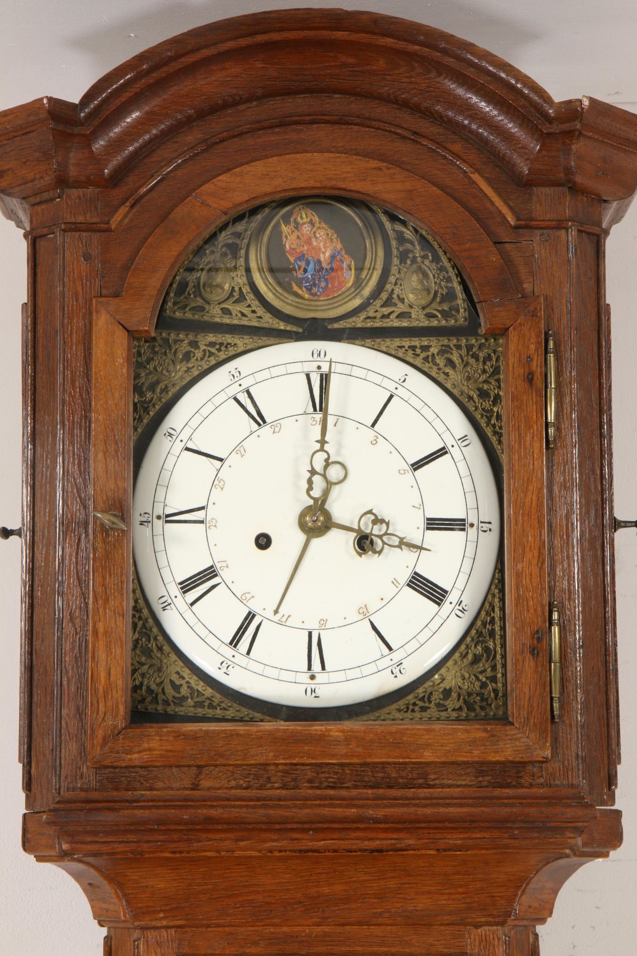 Staande Luikse klok, 18e / 19e eeuw. - Image 2 of 2