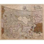 Vier diverse kaarten, 18e eeuw