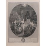 Frankrijk, stel gravures, 'La Bonne Mere' en 'L'Oracle des Amans' , ca. 1810.