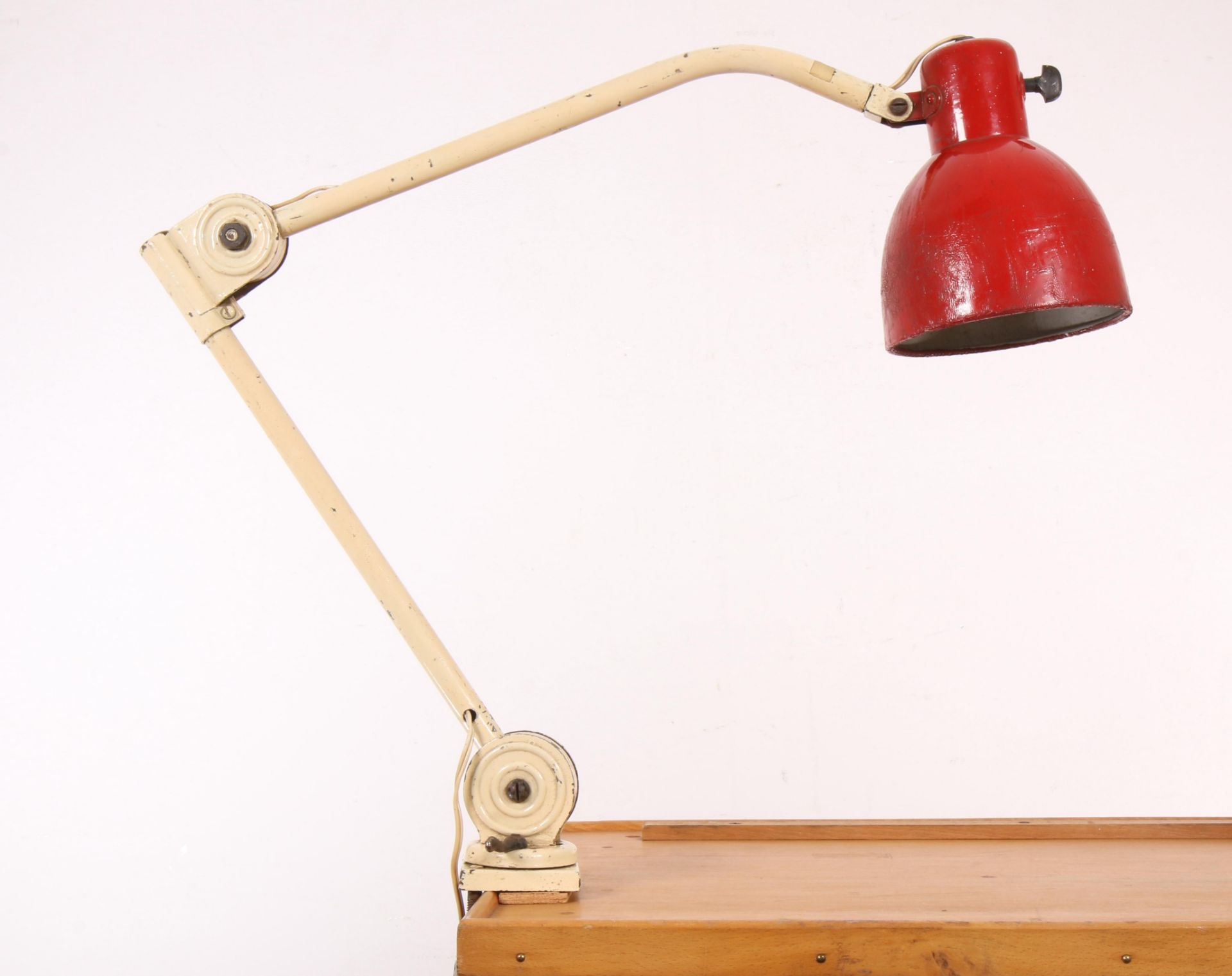 H. Busquet voor Hala, Zeist, industriële machinelamp, model '122', 40-er jaren,
