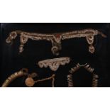 West Papua, collection of five ornaments