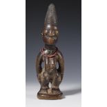 Nigeria, Yoruba, Oyo, Oshogbo, female twin figure, ere ibeji