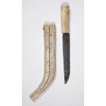 Lapland, Sami, bone knife, 19th century