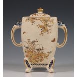 Japan, Satsuma porseleinen wierookbrander, 19e/20e eeuw,