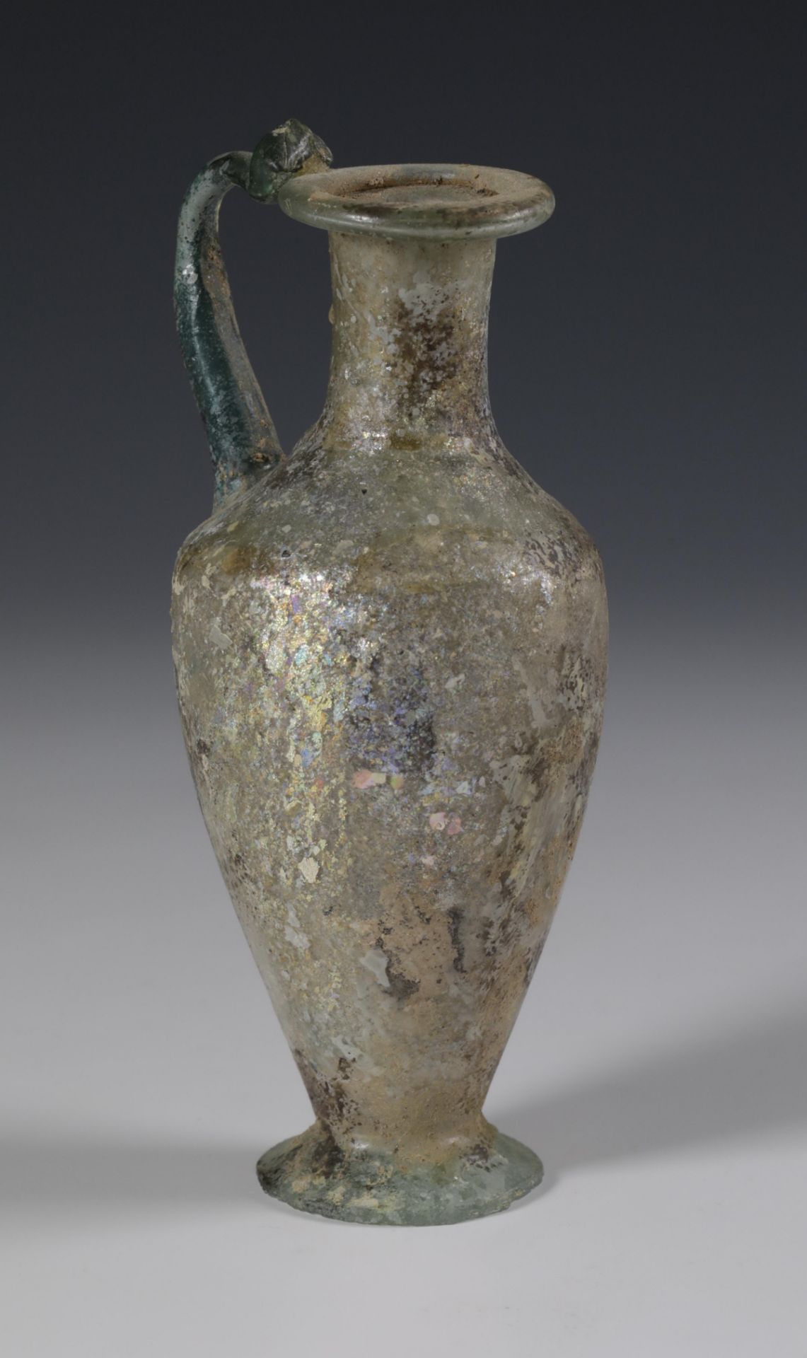 A fine Roman glass flacon, ca. 3rd-4th century - Image 3 of 7