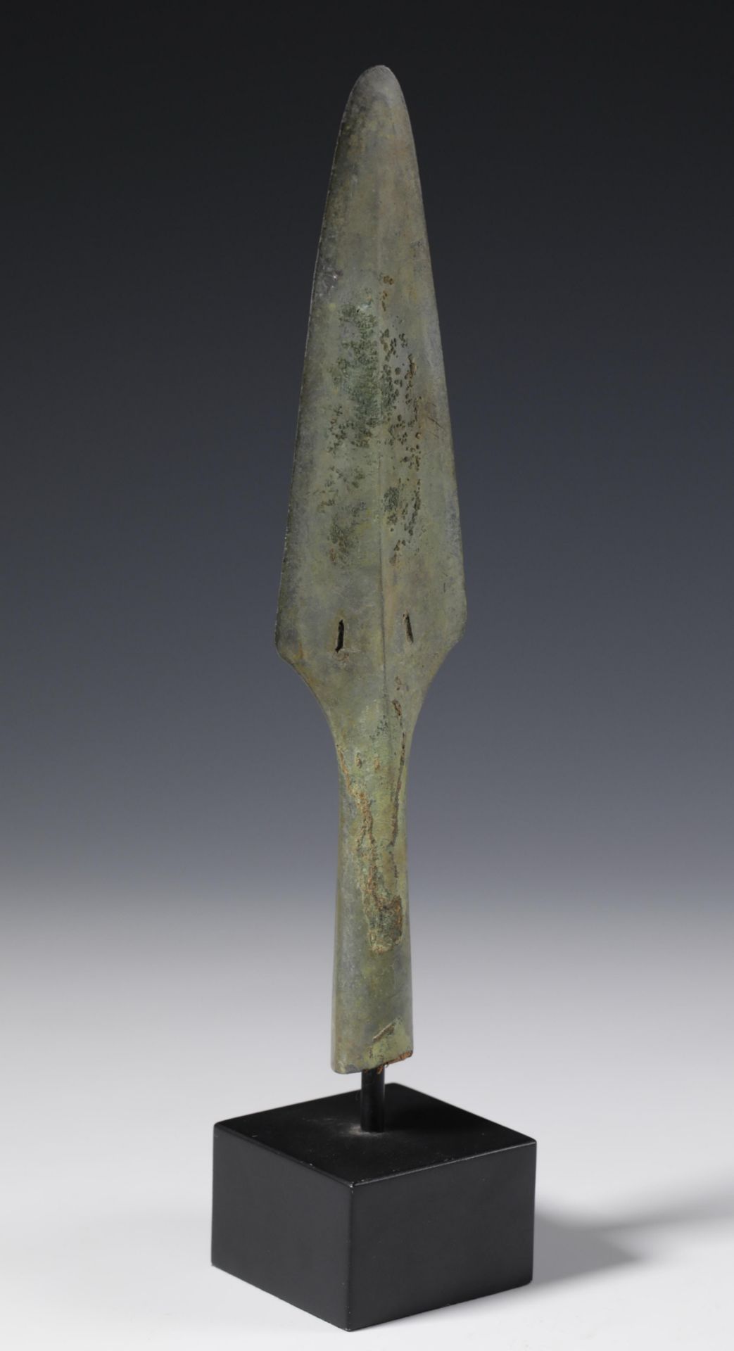 Vietnam, bronze spear head, Dong Song, 200 BC-200 AD, - Bild 4 aus 5