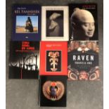 Collection of seven books; two on Khmer culture, one on Haida and more