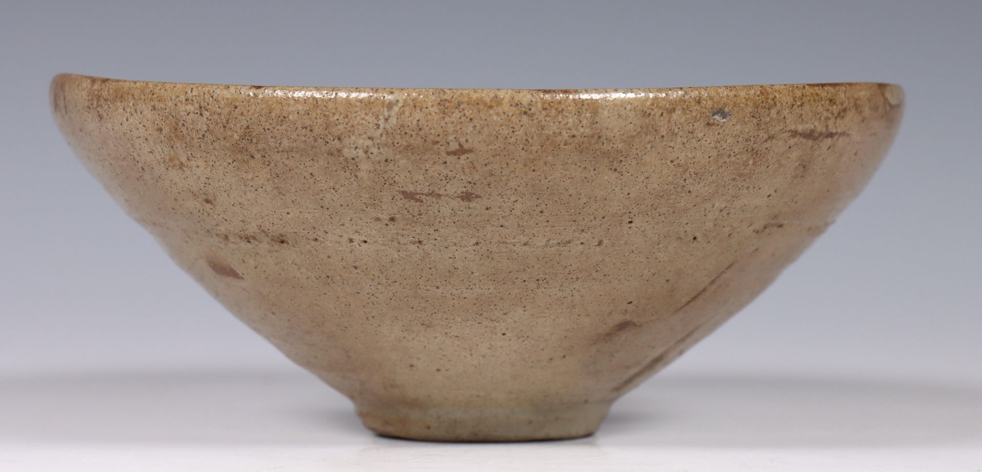 Korea, celadon earthenware slib-deocrated bowl, Goryeo dynasty, 12th-13th century, the interior