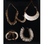 West Papua, a collection of five ornaments