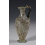 A fine Roman glass flacon, ca. 3rd-4th century