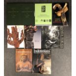 Collection of nine books on Indonesian Arts and Cultures;