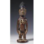 Nigeria, Yoruba, Oyo, Iiseyin , female twin figure, ere ibeji