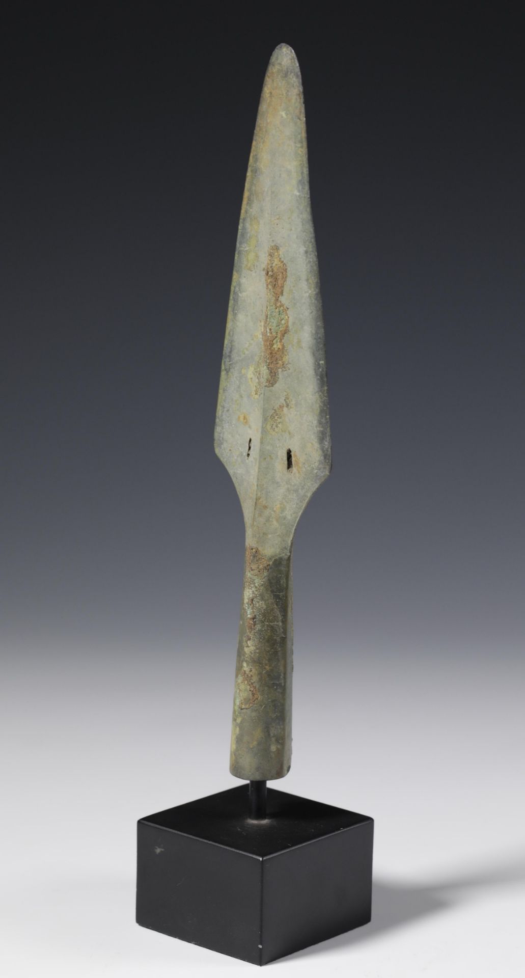 Vietnam, bronze spear head, Dong Song, 200 BC-200 AD, - Image 5 of 5