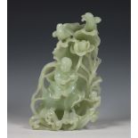 China, jadeiet snijwerk, 20e eeuw,