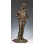 Marcus Ravenswaay (1925-2003), bronzen sculptuur;