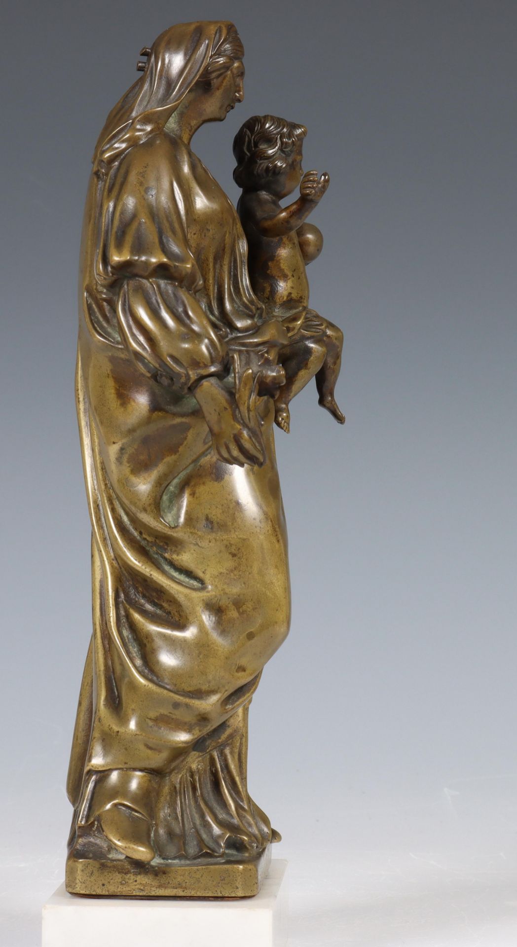Vlaanderen, bronzen sculptuur, vroeg 18e eeuw, - Bild 2 aus 8