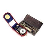 Planimeter in cassette and Smiths tachometer