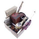Box with various trinkets