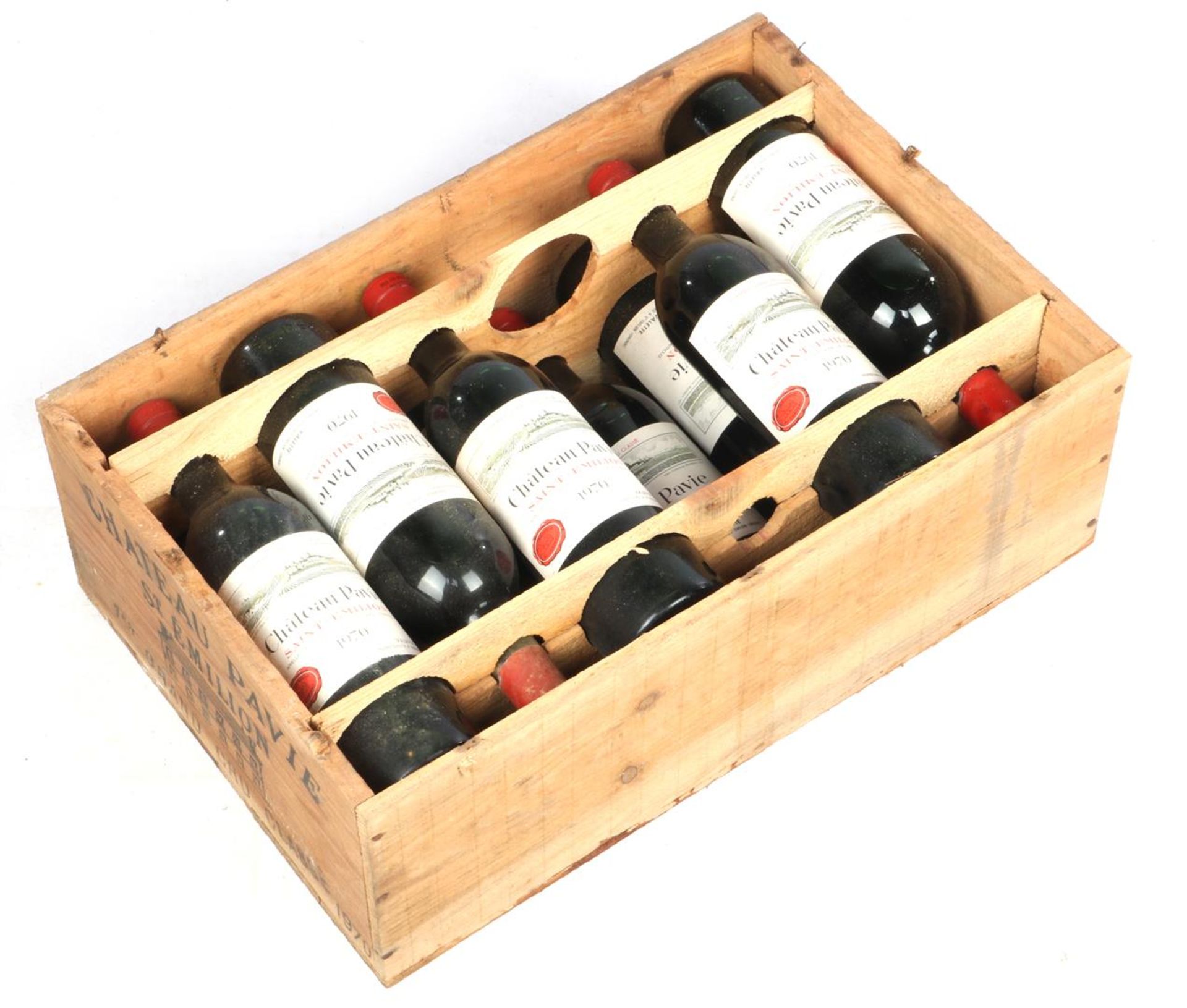 Box with 11 bottles of red wine - Bild 2 aus 2