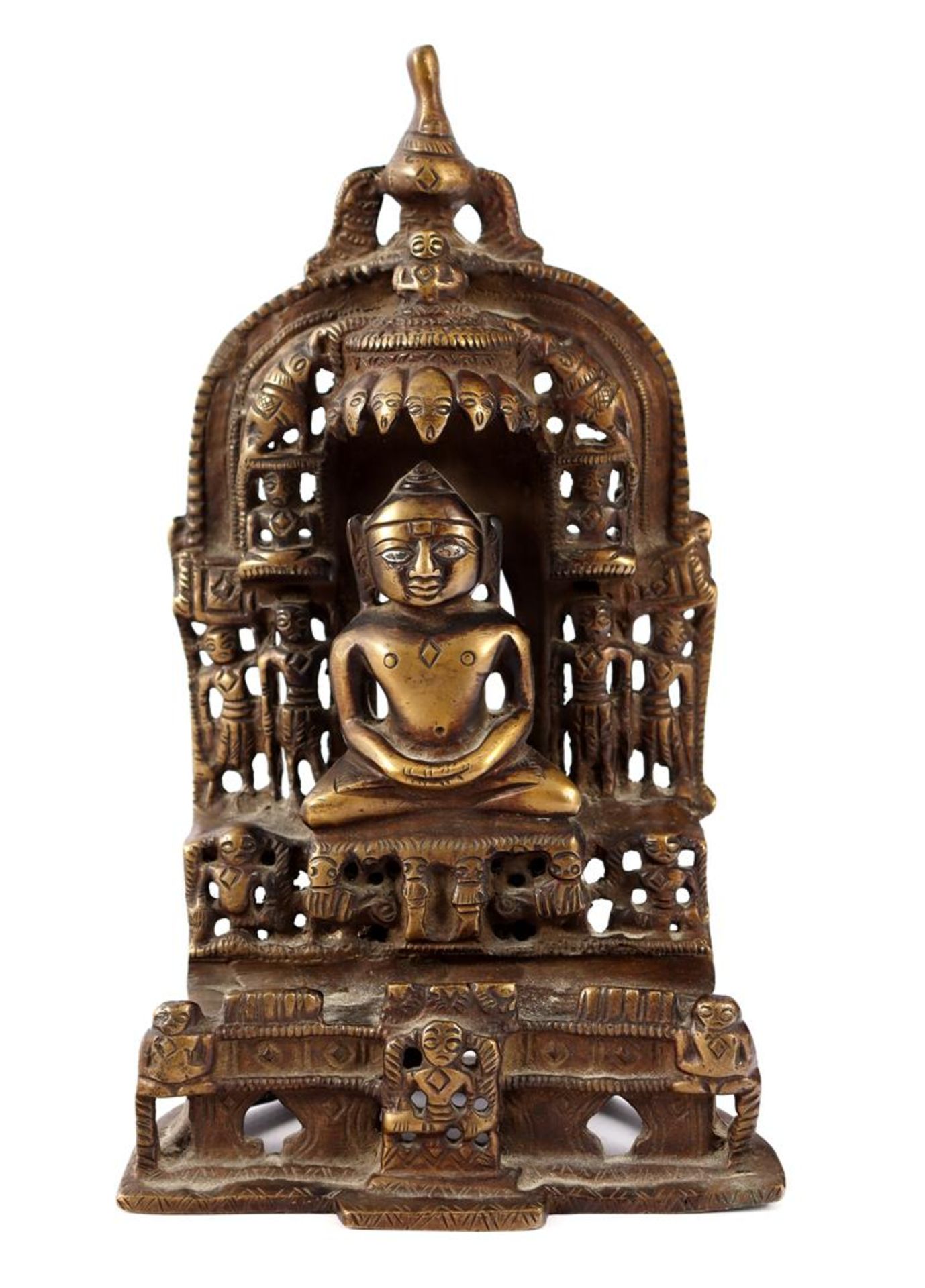 Bronze Jain, India, probably 19th century