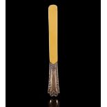 Ivory spatula / page turner with beautiful frame